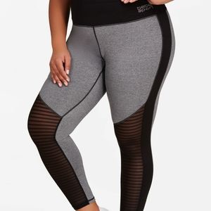 Bebe Sport Shadow Stripe Legging